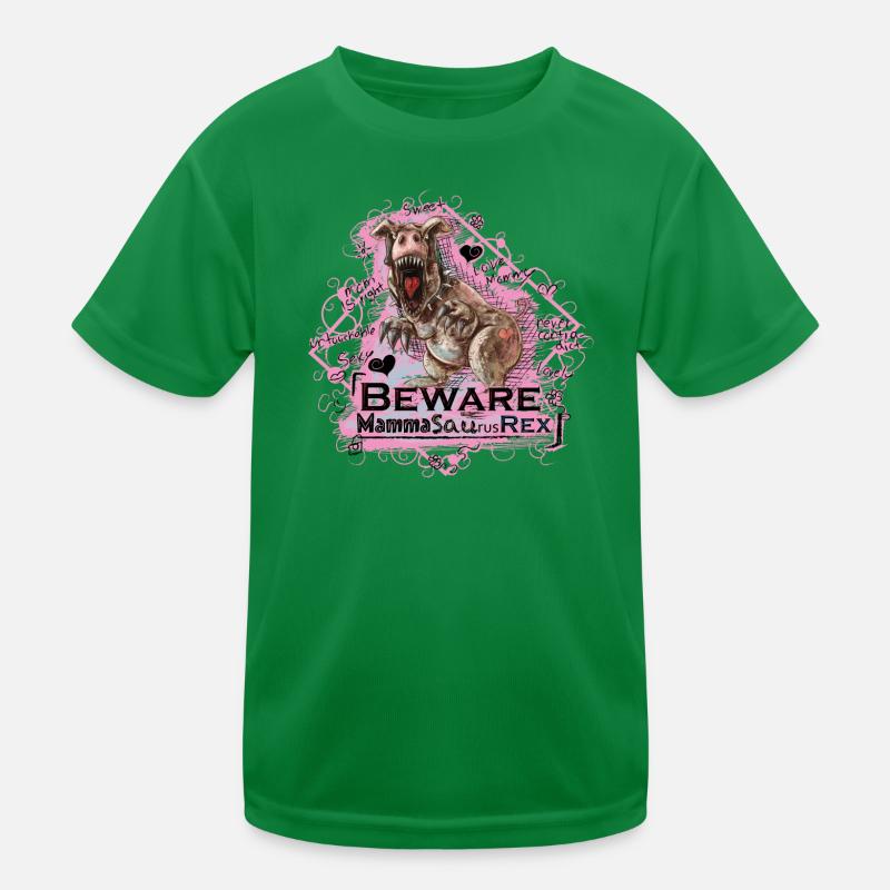 Mamasaurusrex Kinder Funktions-T-Shirt