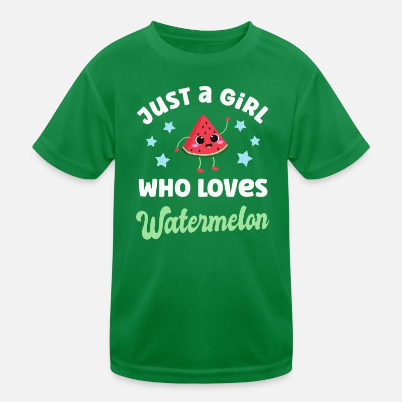 Watermelon Kawaii Melon Kids Functional T-Shirt