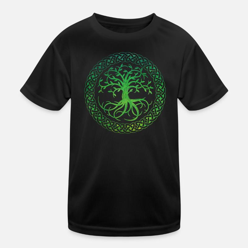 Celtic Tree of Life Kinder Funktions-T-Shirt