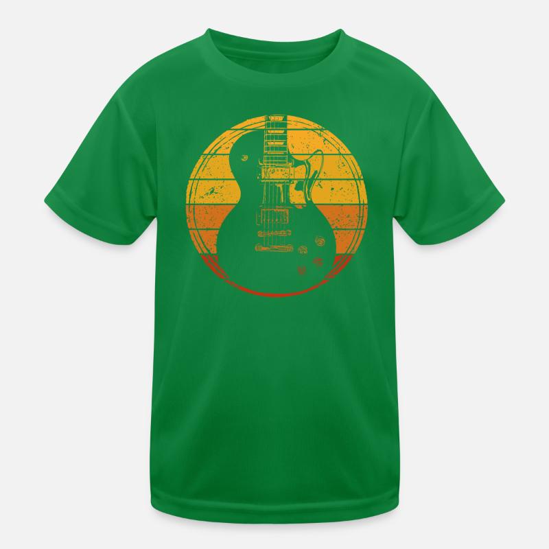 Electric Guitar Kids Functional T-Shirt