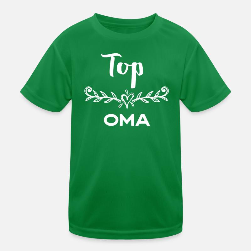 Großmutter Beste Oma Statement Glückwunsch Kinder Funktions-T-Shirt