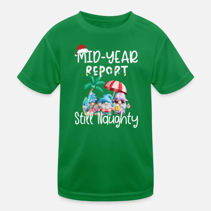 Gnome Halbjahresbericht Immer Noch Frech Kinder Funktions-T-Shirt