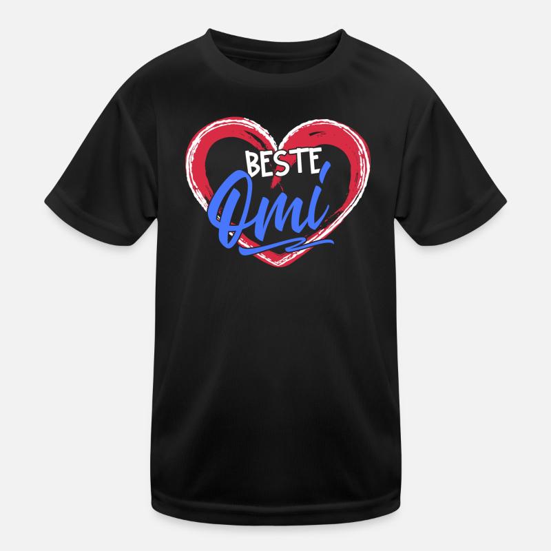 Großmama Glückwunsc Statement Beste Oma Großmutter Kinder Funktions-T-Shirt