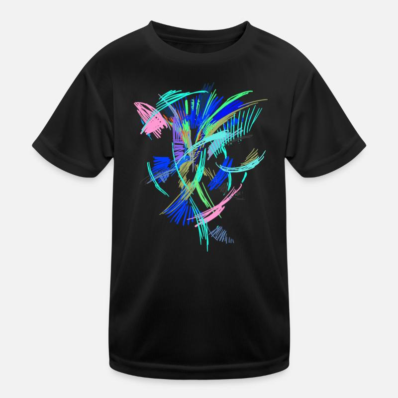 Couleurs Art T-shirt sport Enfant