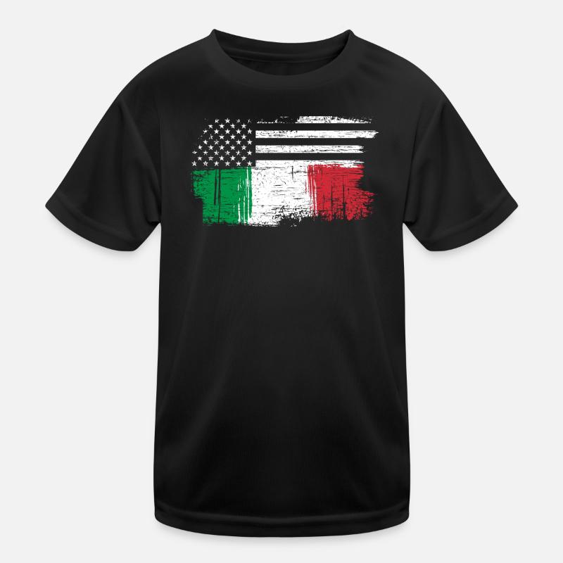 Stars and Tricolore Fusion Kids Functional T-Shirt