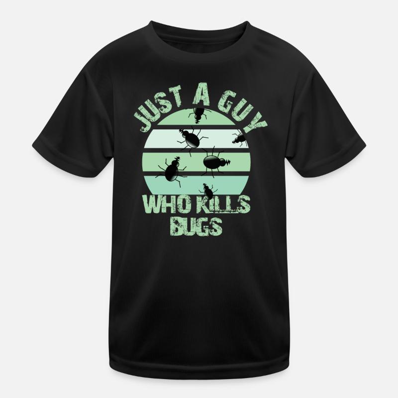 Kammerjäger Kinder Funktions-T-Shirt