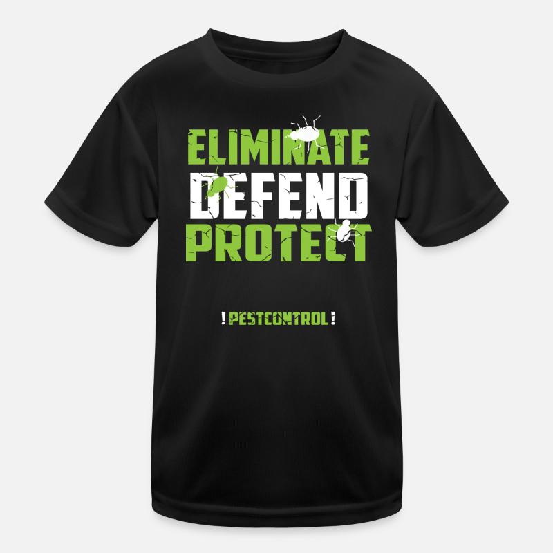 Kammerjäger Kinder Funktions-T-Shirt