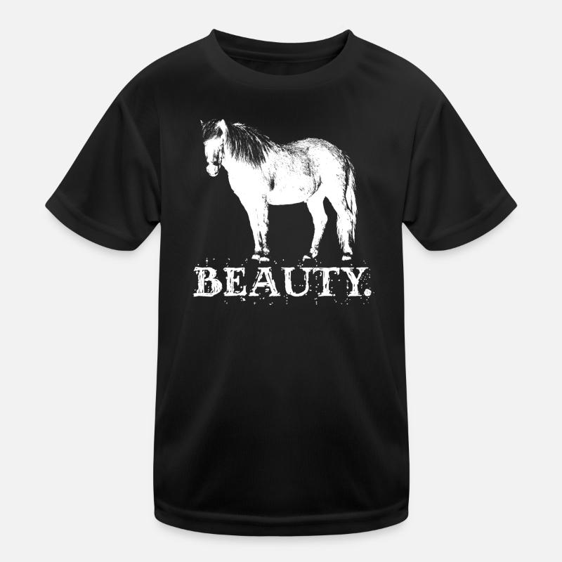 Islandpferde Araber Isländer Spruch Pferde Kinder Funktions-T-Shirt