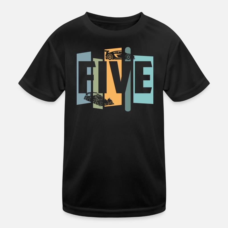 Five years old Kids Functional T-Shirt