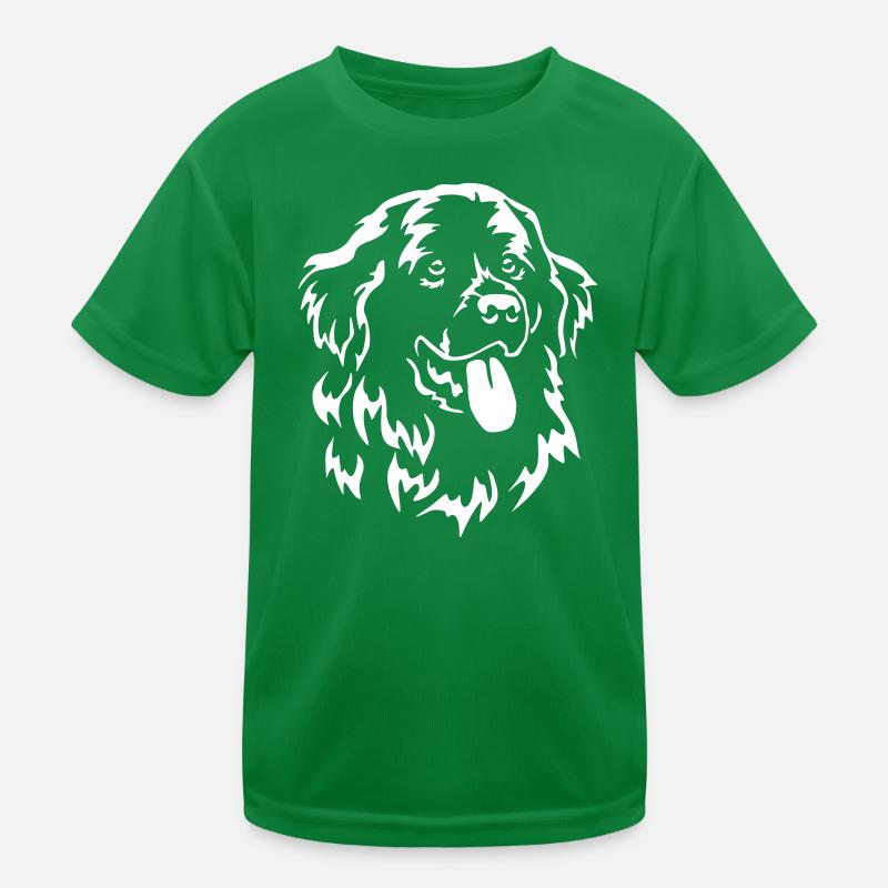 Newfoundland Head « Black Edition » T-shirt sport Enfant