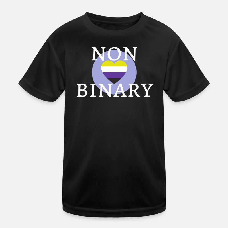 Gender-neutral YES! Kids Functional T-Shirt