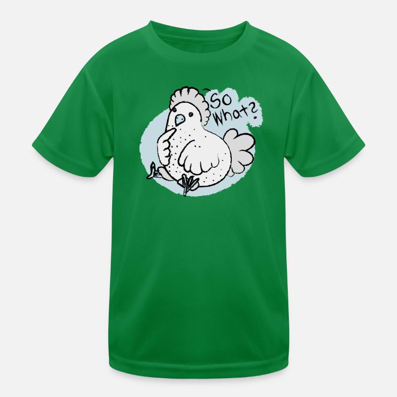 so what ? Kinder Funktions-T-Shirt