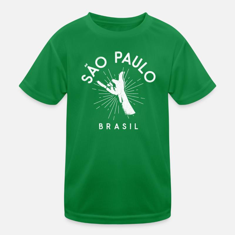São Paulo Shaka Brasil T-shirt sport Enfant