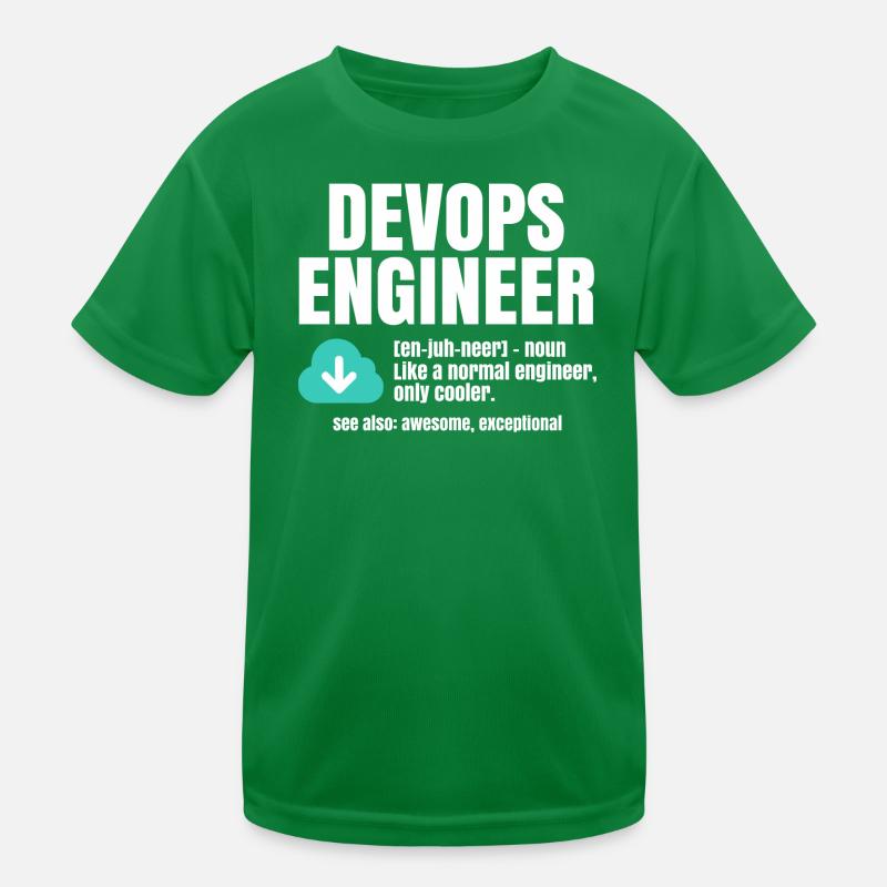 Ingénieur Devops T-shirt sport Enfant