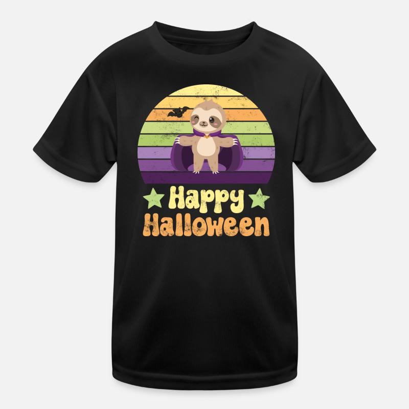 Halloween Vampire Dracula Kids Functional T-Shirt