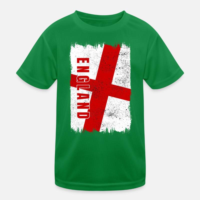 Drapeau de l'Angleterre T-shirt sport Enfant