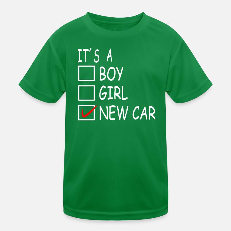 Neues Auto Kinder Funktions-T-Shirt