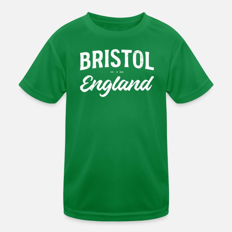 Fons baptismaux vintage de Bristol, Angleterre T-shirt sport Enfant