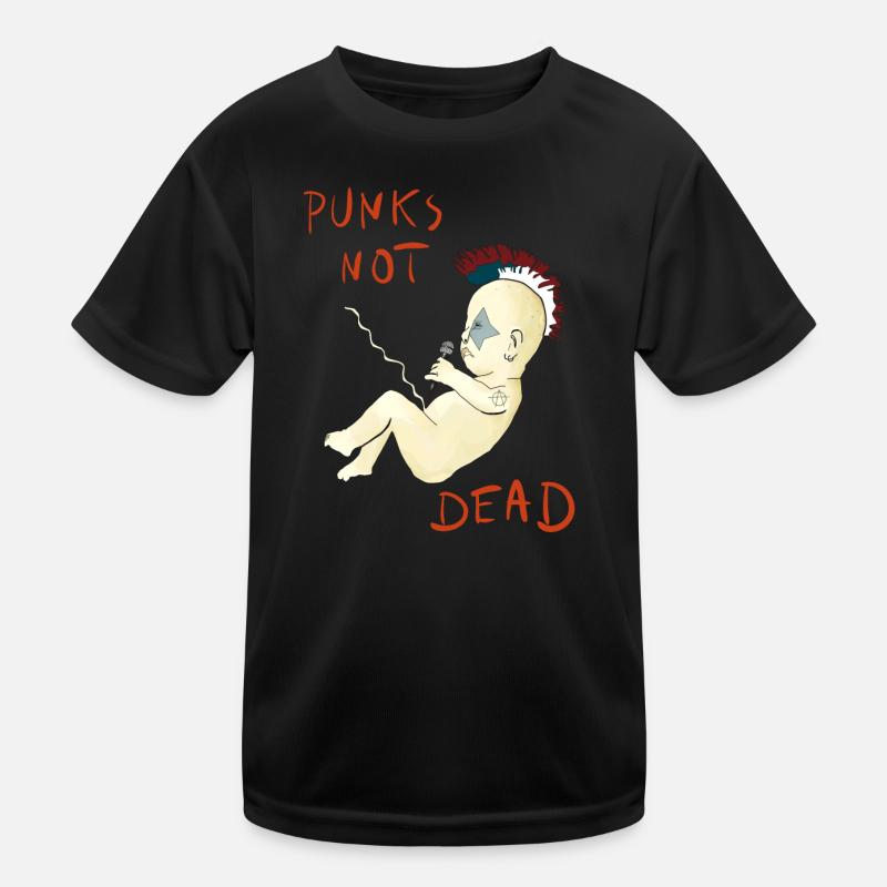 Punks Not Dead Kids Functional T-Shirt
