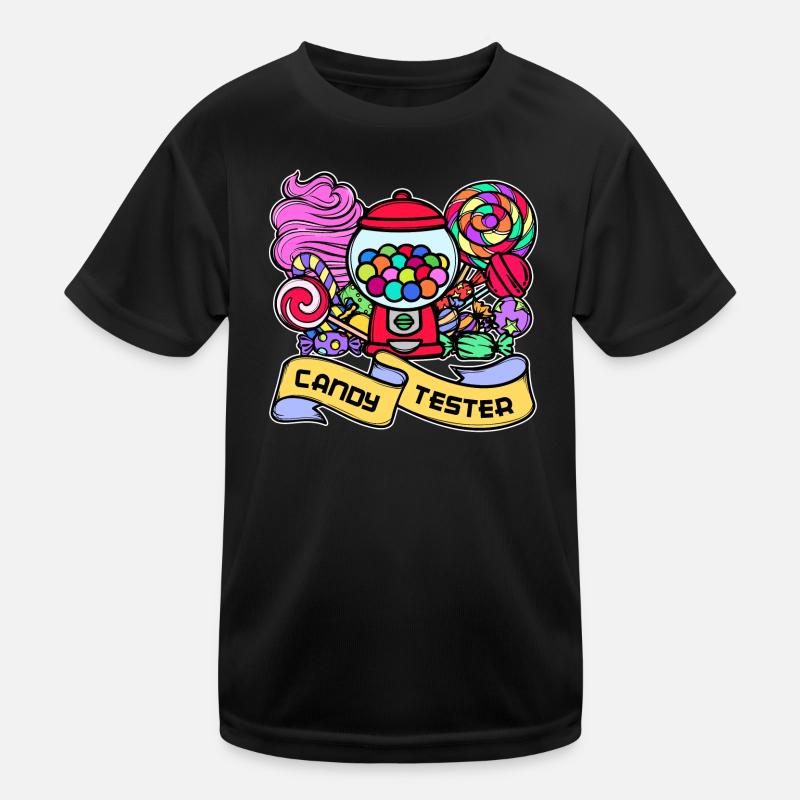 Sweet candy candy confectioner statement Kids Functional T-Shirt
