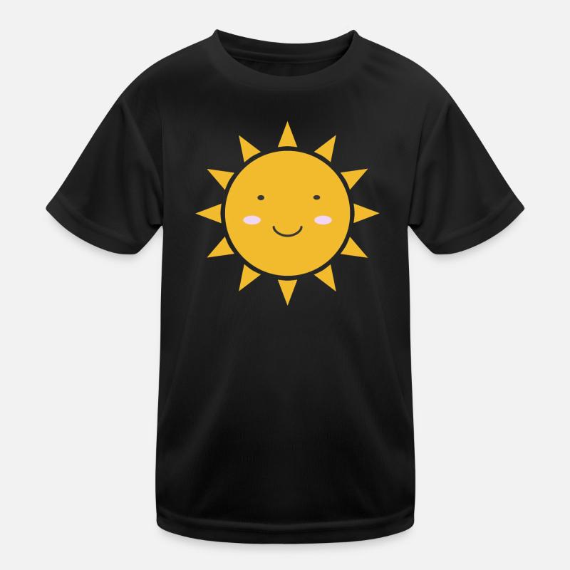 Soleil Kawaii T-shirt sport Enfant