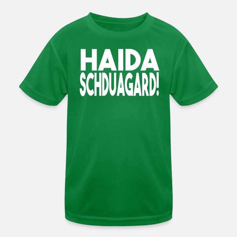 Schwäbisch Haida Schduagard Kinder Funktions-T-Shirt