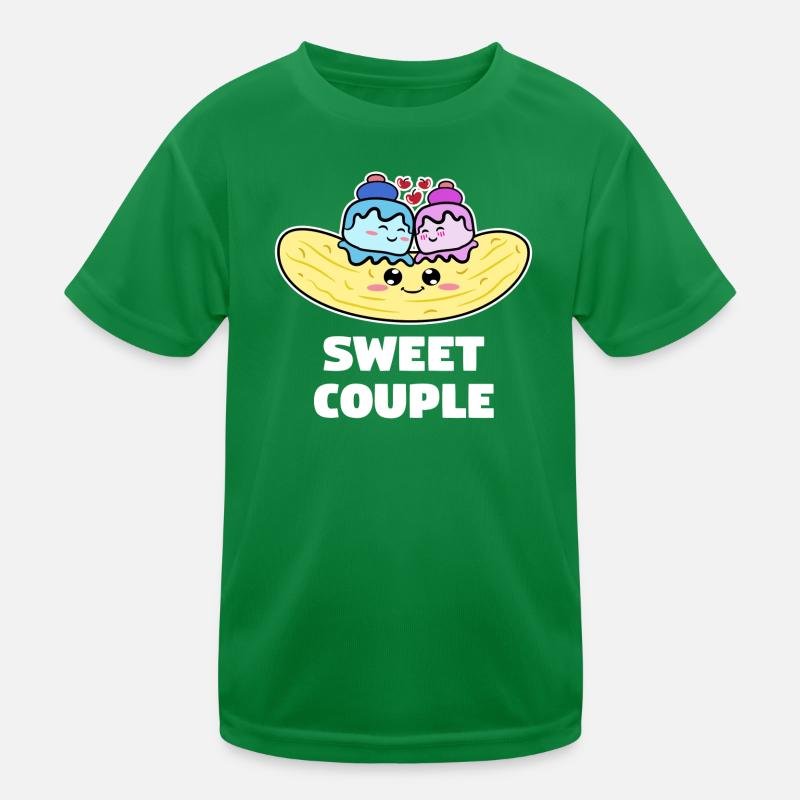Süß Lecker Nachspeise Süßigkeiten Statement Kinder Funktions-T-Shirt