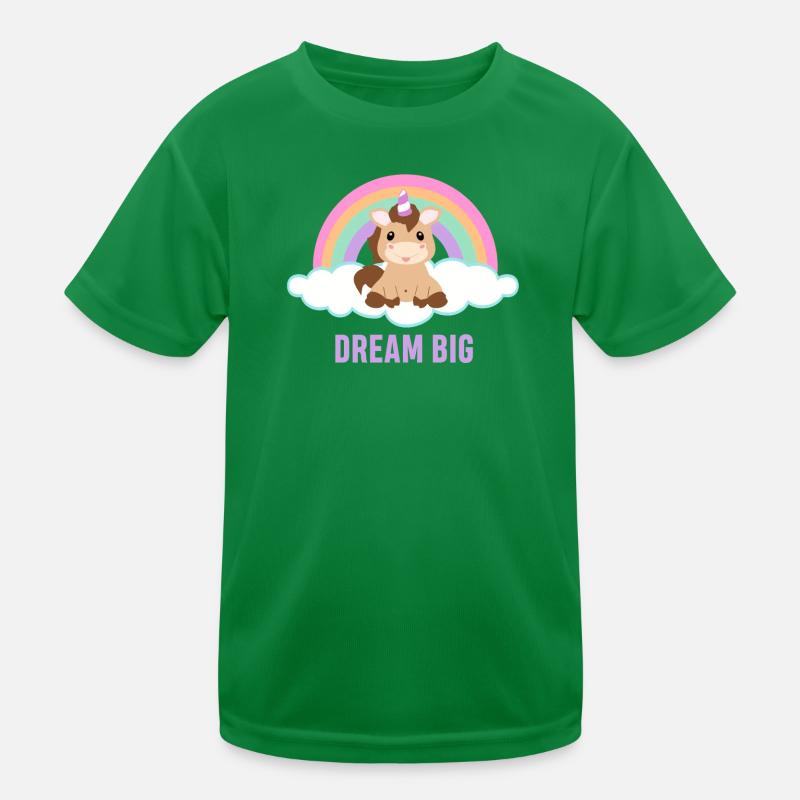 Dream big Kids Functional T-Shirt