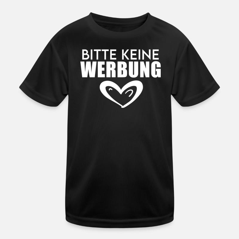 Bitte keine Werbung - Briefkasten Kinder Funktions-T-Shirt