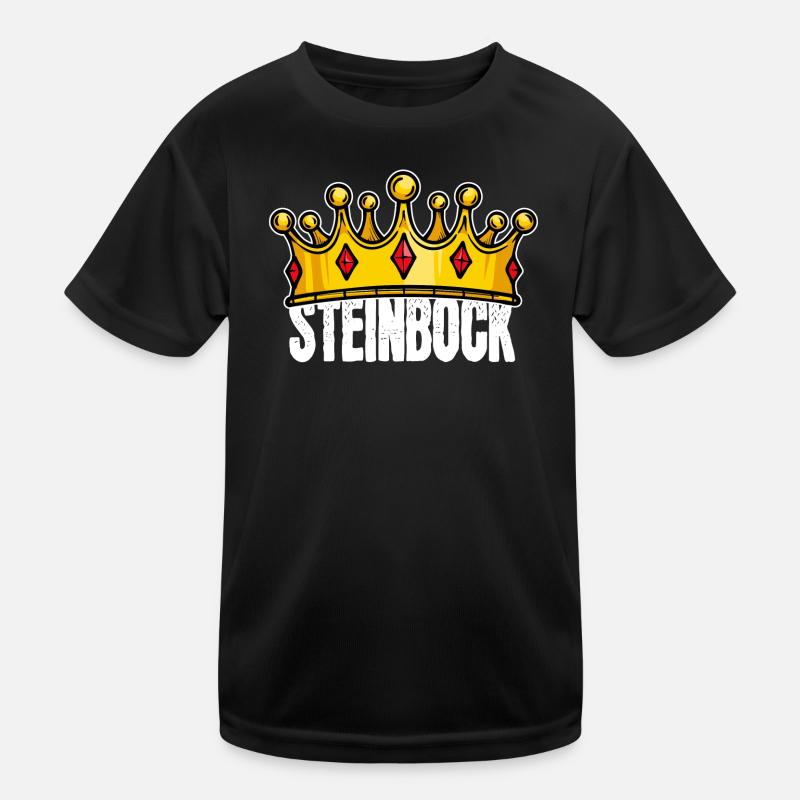 Sternbild Steinbock Horoskop Sternzeichen Esoterik Kinder Funktions-T-Shirt