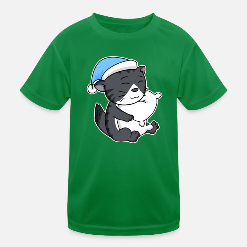 Forest Cat Cat Cat Race Norwegian Forest Cat T-shirt sport Enfant