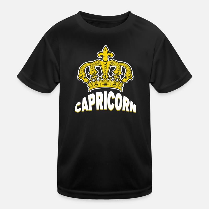 Constellation Astronomy Capricorn Superstition Horoscope Kids Functional T-Shirt