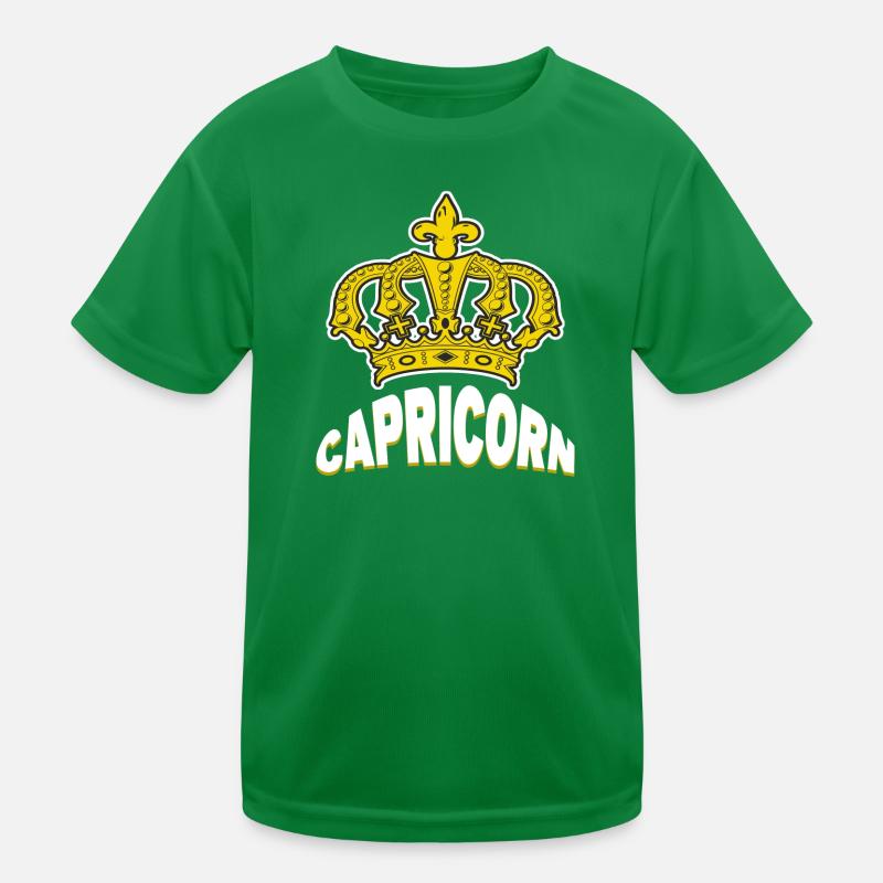 Constellation Astronomy Capricorn Superstition Horoscope Kids Functional T-Shirt