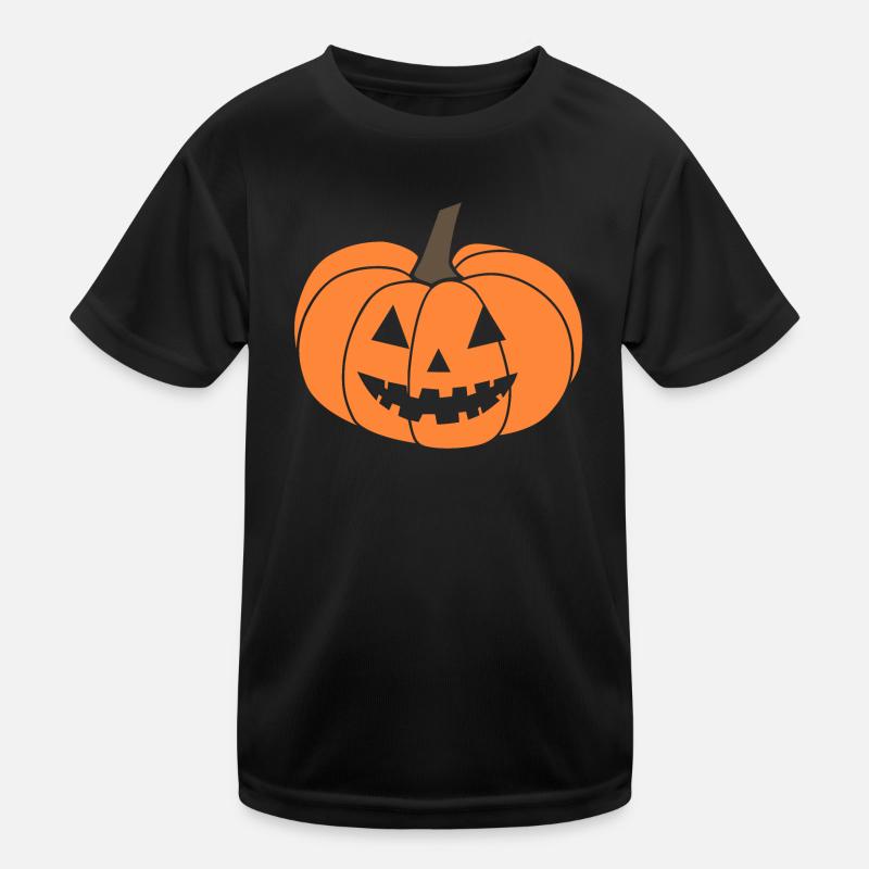 Pumpkin Jack-o'-lantern Kids Functional T-Shirt