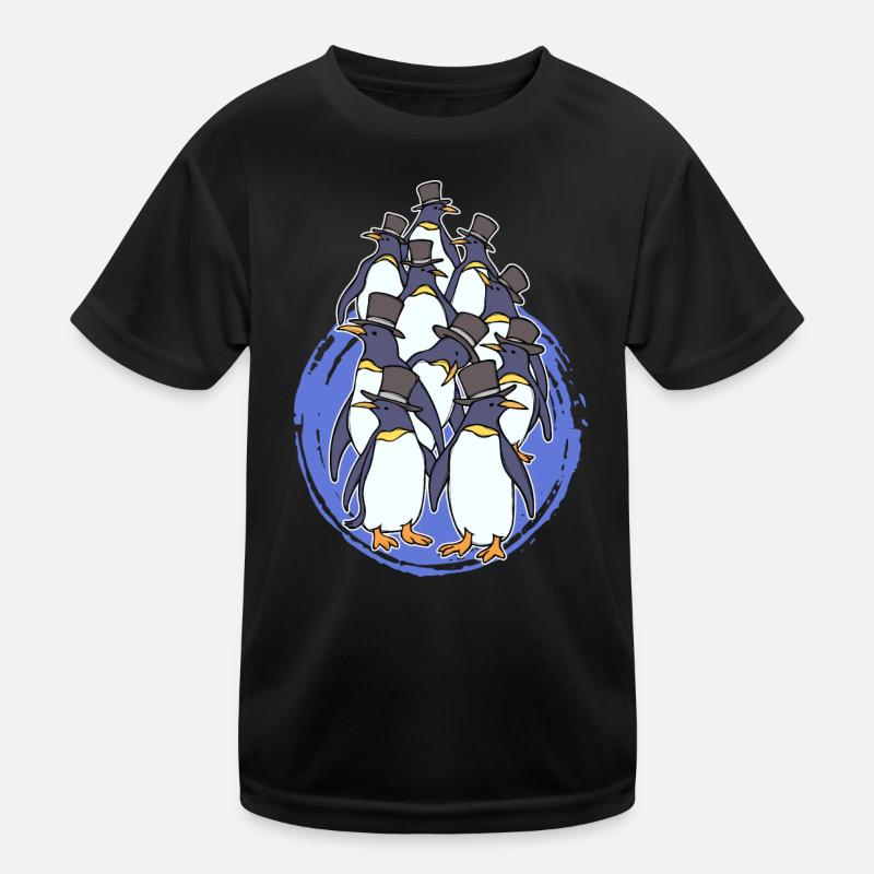 Kalt Eis Pinguin Tier Antarktis Seevogel Kinder Funktions-T-Shirt