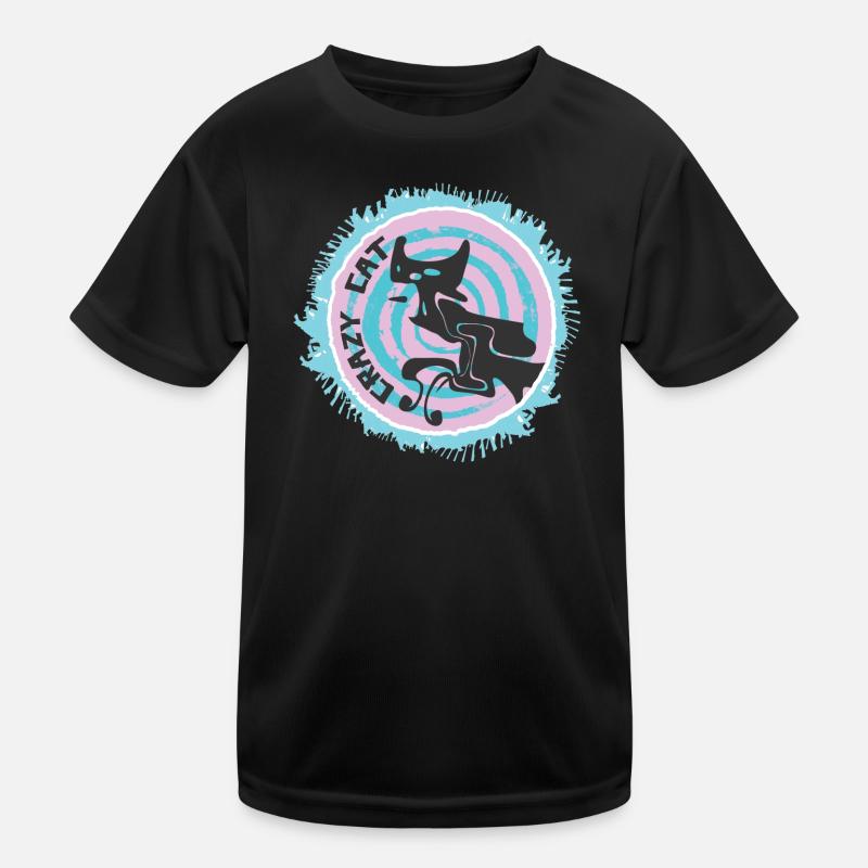 Unusual cat design Kids Functional T-Shirt