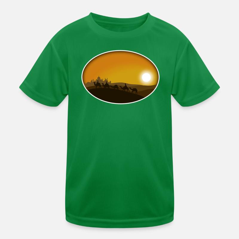 From afar Kinder Funktions-T-Shirt