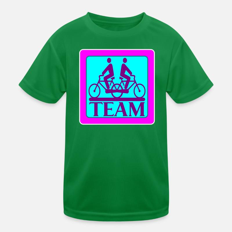 TEAM PROBLEMS - BIKE Kids Functional T-Shirt