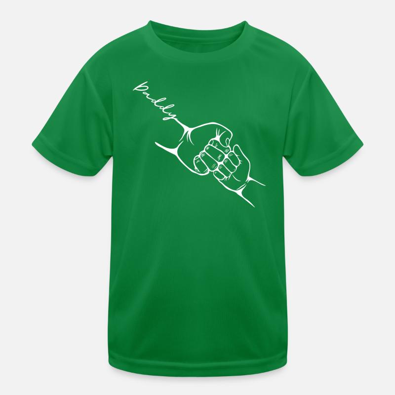 Papa Kind Faust Bump-Vater Sohn Matching Kinder Funktions-T-Shirt