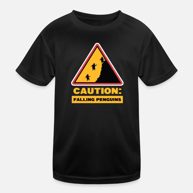 Seabird Statement Penguin Animal Birds Antarctica Kids Functional T-Shirt