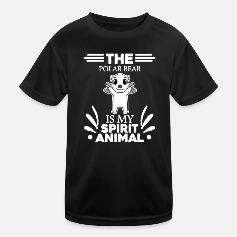Polar Bear Polar Bear Bear Kids Functional T-Shirt