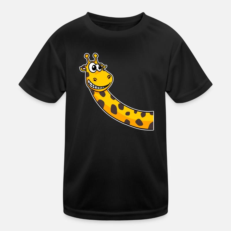Giraffen Giraffe Kinder Funktions-T-Shirt