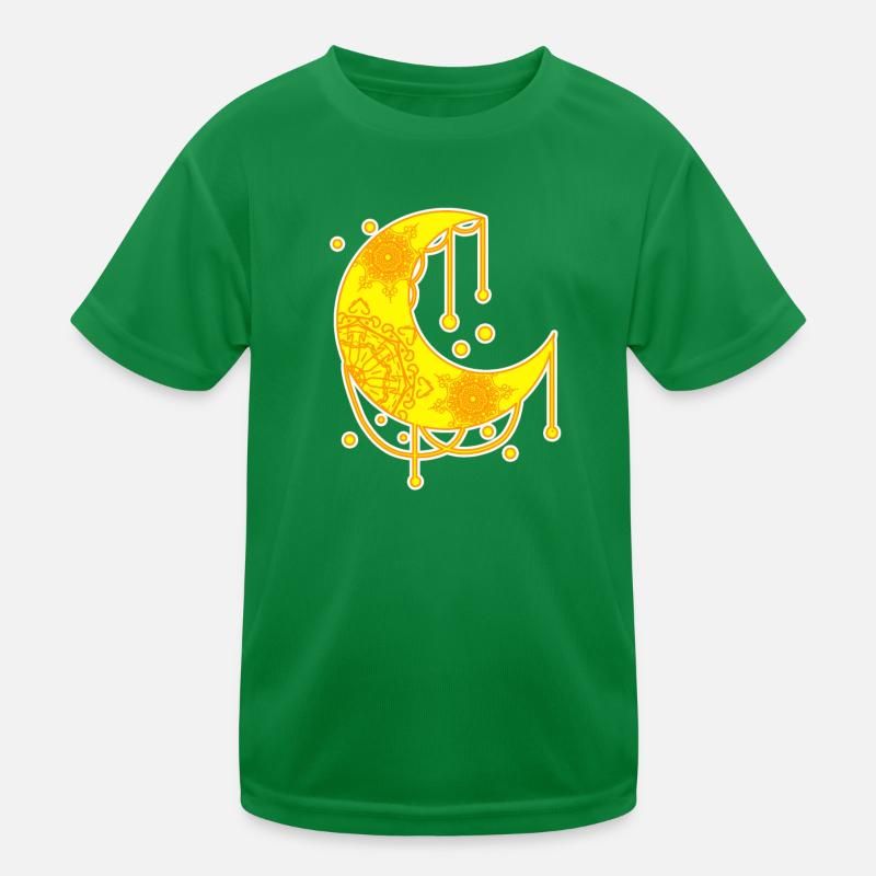 Halbmond Kinder Funktions-T-Shirt