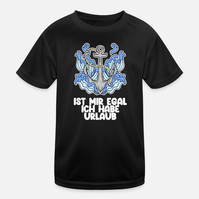 Urlaub Kinder Funktions-T-Shirt