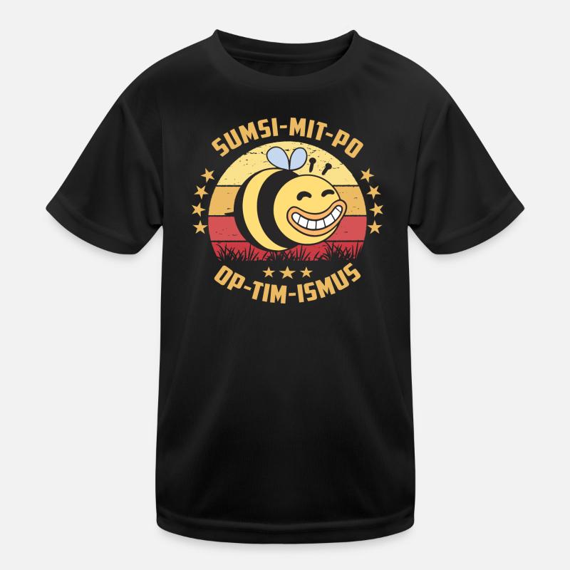 Optimism or Sumsi with buttocks Kids Functional T-Shirt