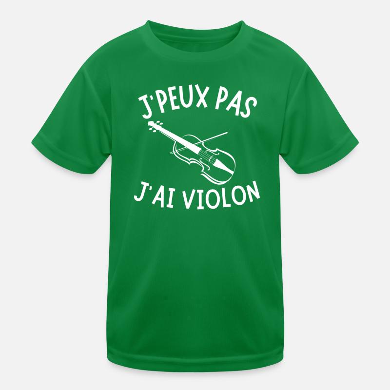 violon, violoncelle, jouer du violon T-shirt sport Enfant