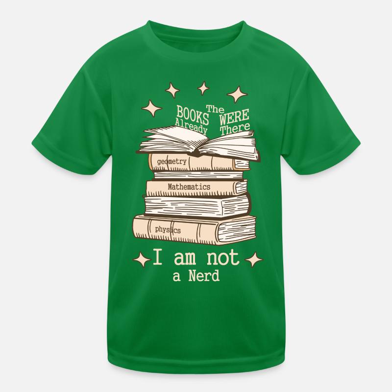 Ich bin kein Streber Kinder Funktions-T-Shirt