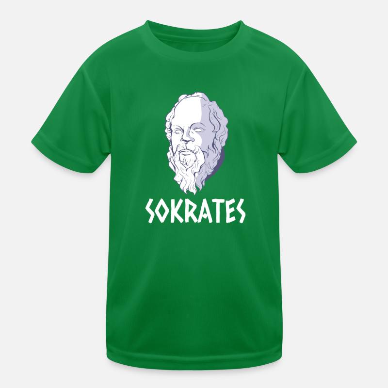 Socrates Thinker Philosophy Greek philosopher Kids Functional T-Shirt