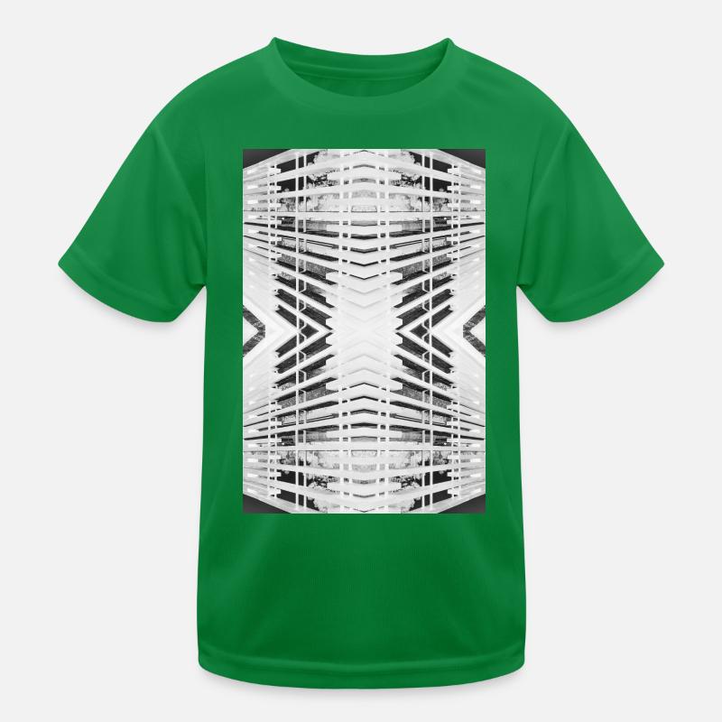 Abstraktes Holz V.2 Kinder Funktions-T-Shirt