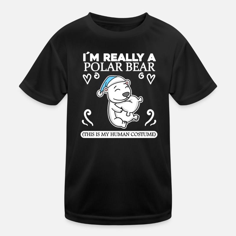 Polar bear Kids Functional T-Shirt